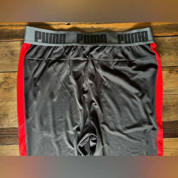 PUMA • men’s athletic track pants loungewear gym lightweight sweatpants medium - Picture 8 of 11